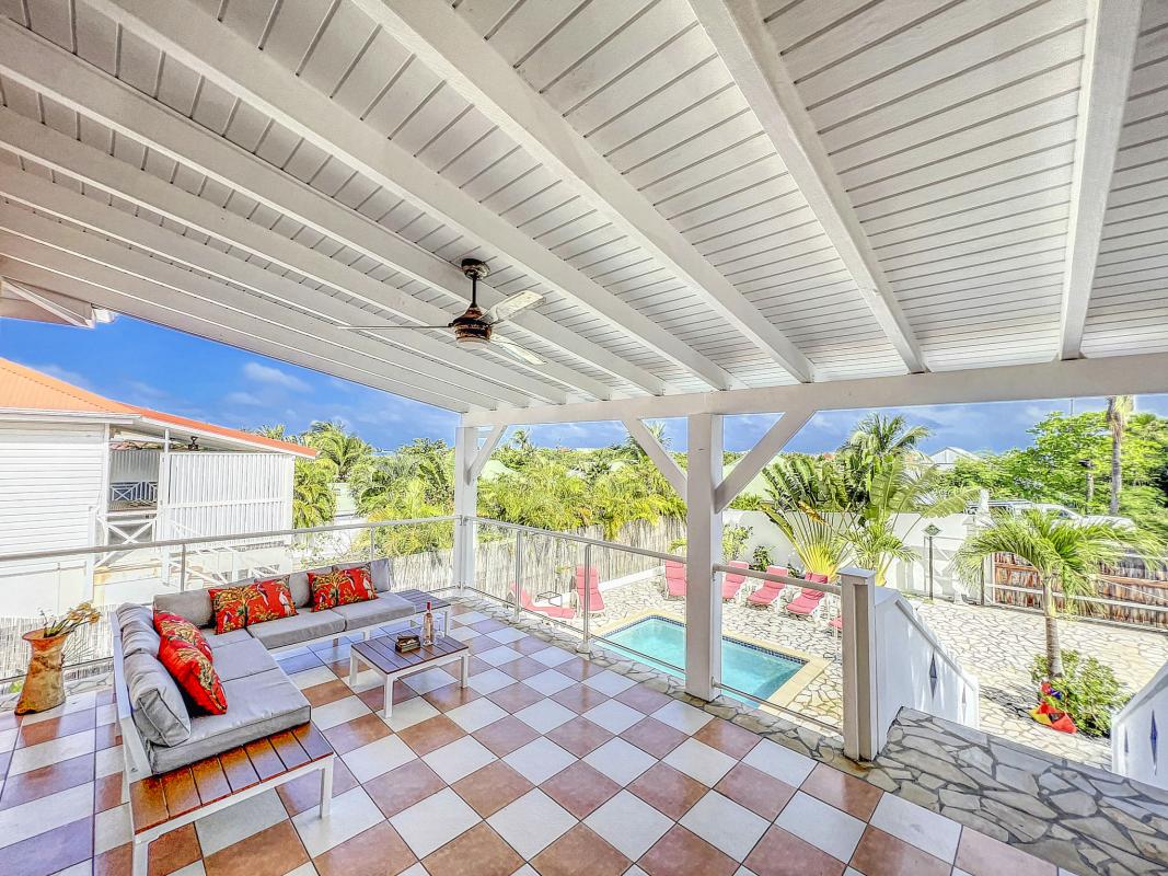 A louer villa Orientale Saint Martin-terrasse-4